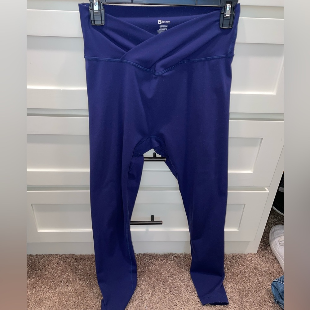 Navy Buff Bunny siren leggings